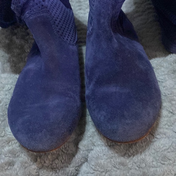 🎉HP🎉UGG Blue Mesh Knee-high Boots - Picture 4 of 16